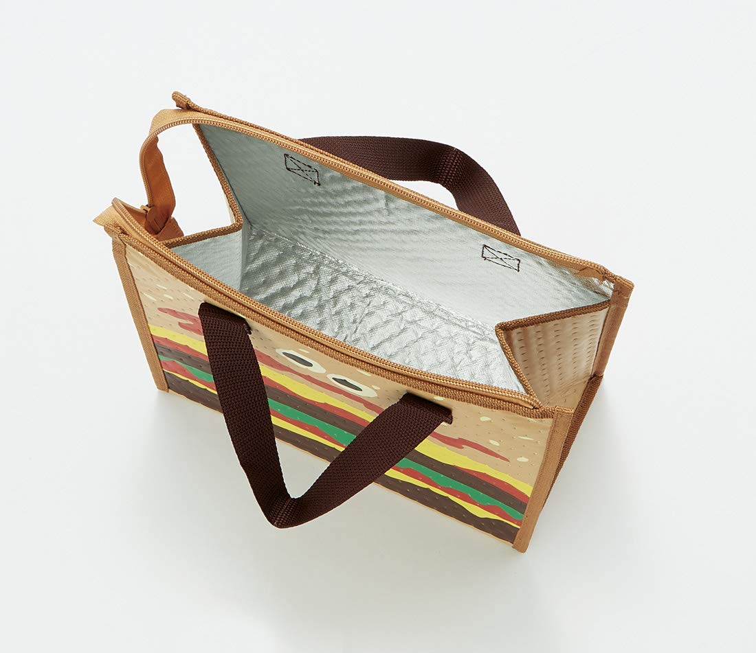 Skater Non-Woven Cooler Lunch Bag Burger Conks Design Fbc1- Japan Figure Store - #1 Bring To You The Best Japanese Goods