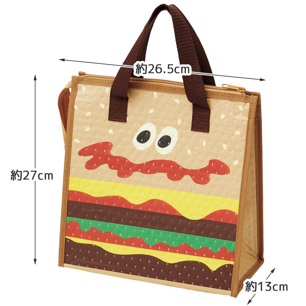 Skater Non-Woven Cooler Lunch Bag Burger Conks Design Fbc1- Japan Figure Store - #1 Bring To You The Best Japanese Goods