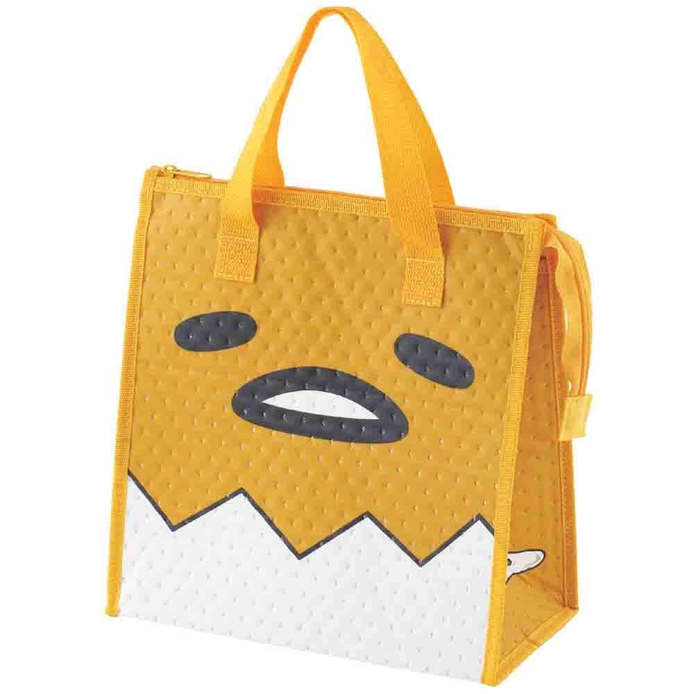 Skater Gudetama Face Non-Woven Lunch Cooler Bag Fbc1-A- Japan Figure Store - #1 Bring To You The Best Japanese Goods
