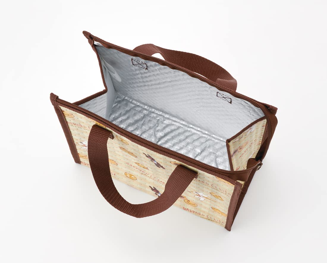 Skater Lisa and Gaspard Non-Woven Cooler Lunch Bag Fbc1-A- Japan Figure Store - #1 Bring To You The Best Japanese Goods