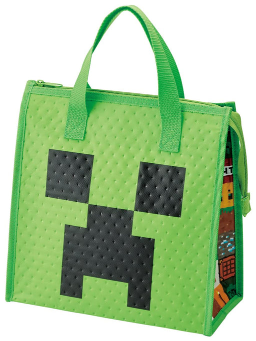 Skater Minecraft Lunch Cooler Bag Non-Woven Fbc1-A Insulated- Japan Figure Store - #1 Bring To You The Best Japanese Goods