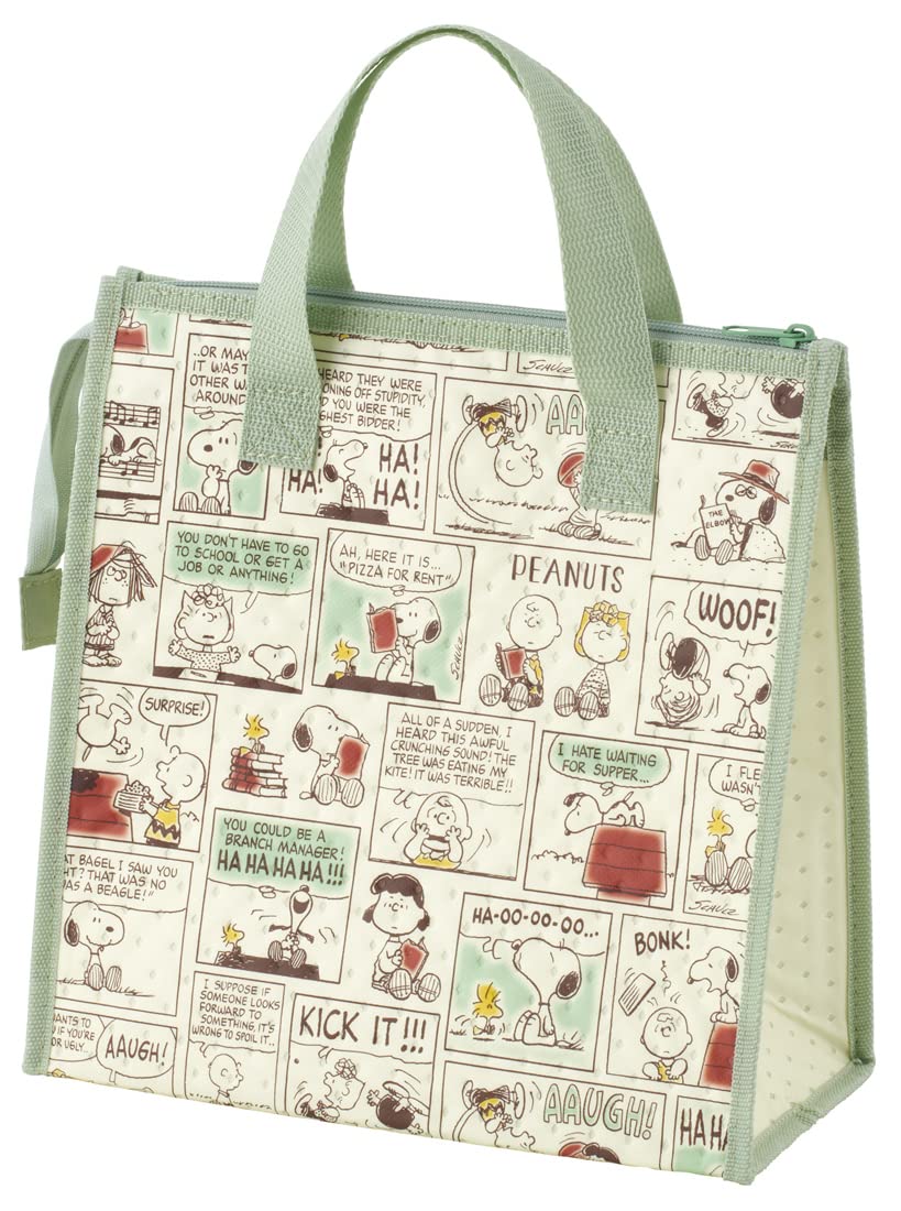 Skater Snoopy Peanuts Comic Non-Woven Cooler Lunch Bag Fbc1-A- Japan Figure Store - #1 Bring To You The Best Japanese Goods