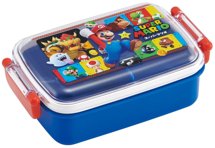 Skater Brand 450ml Super Mario Antibacterial Kids Lunch Box - Made in Japan- Japan Figure Store - #1 Bring To You The Best Japanese Goods