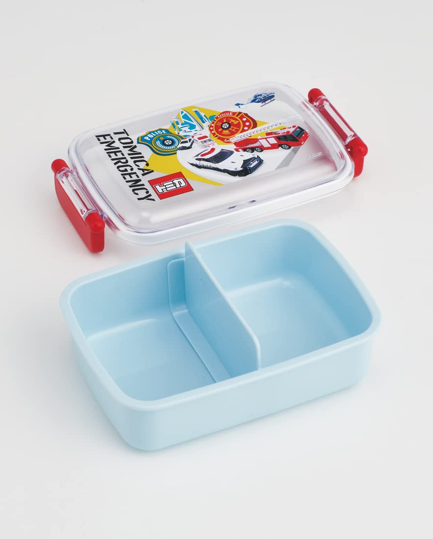 Skater Kids Antibacterial Lunch Box 450ml Tomica 23 - Made in Japan- Japan Figure Store - #1 Bring To You The Best Japanese Goods