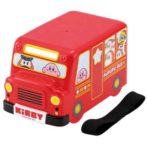 Skater Kirby Bus-Shaped Two-Tier Lunch Box for Kids Boys Schools Cute