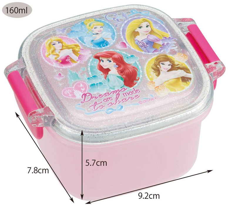 Skater Disney Princess 160ml Lunch Box Side Dish Container Made in Japan for Girls- Japan Figure Store - #1 Bring To You The Best Japanese Goods