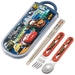 Skater Disney Cars Trio Lunch Box Set Antibacterial Kids Set with Chopsticks Spoon Fork - Made in Japan- Japan Figure Store - #1 Bring To You The Best Japanese Goods