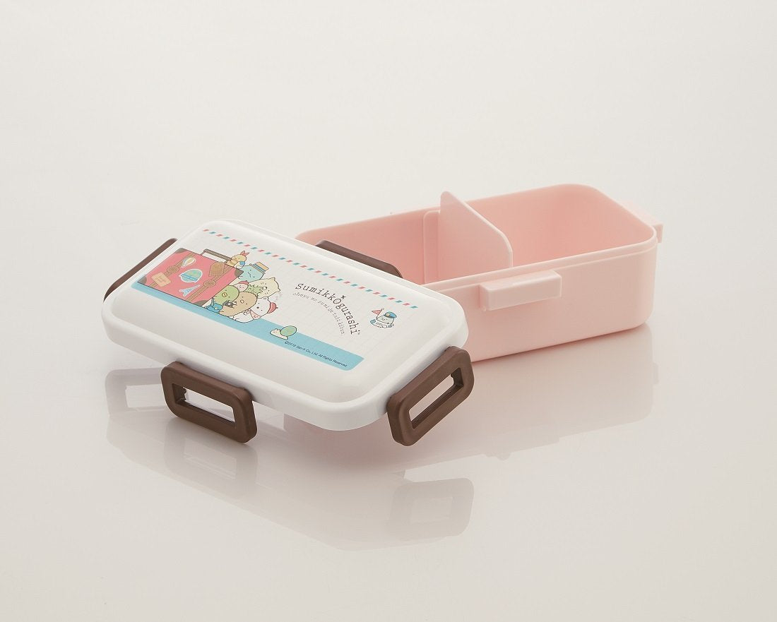 Skater Sumikko Gurashi 530ml Lunch Box Dome Lid Travel Feel Made in Japan PFLB6- Japan Figure Store - #1 Bring To You The Best Japanese Goods