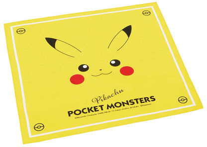 Skater Pokemon Pikachu Face 23 Lunch Cloth - 43x43cm Made in Japan- Japan Figure Store - #1 Bring To You The Best Japanese Goods