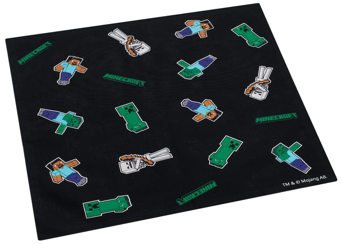 Skater Minecraft Lunch Cloth 43X43cm Authentic Japan-made - KB4-A- Japan Figure Store - #1 Bring To You The Best Japanese Goods