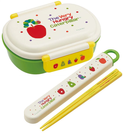 Skater Very Hungry Caterpillar Lunch Cloth 43x43cm Made in Japan Kb4-A- Japan Figure Store - #1 Bring To You The Best Japanese Goods