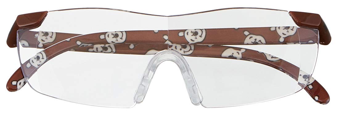 Skater Winnie The Pooh 1.6X Magnification Honey Pattern Magnifying Glasses Rg1- Japan Figure Store - #1 Bring To You The Best Japanese Goods