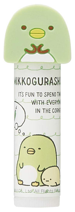Skater Green Apple Scented Lip Balm with Sumikko Gurashi Penguin Mascot- Japan Figure Store - #1 Bring To You The Best Japanese Goods