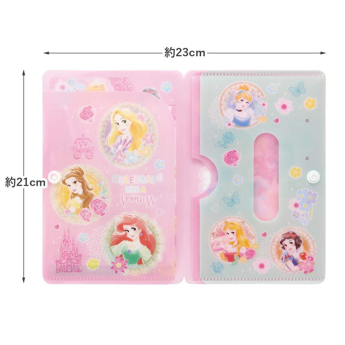 Skater Disney Princess Mask Case - Storage For Small Items Cards Pocket Tissues - Mkc2-A- Japan Figure Store - #1 Bring To You The Best Japanese Goods