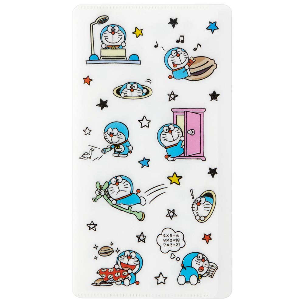 Skater Doraemon Secret Gadgets Mask Case with Pocket Tissue and Card Storage- Japan Figure Store - #1 Bring To You The Best Japanese Goods