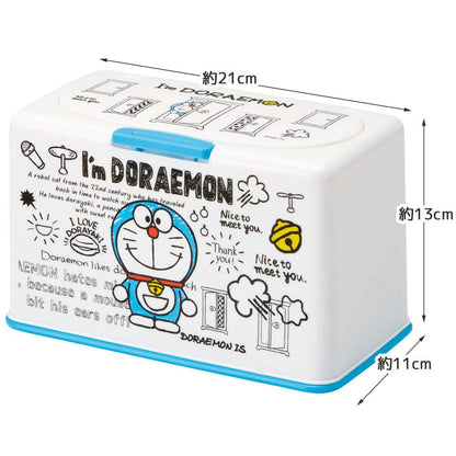 Skater Doraemon Lift-Up Mask Storage - Holds 60 Masks Mkst1-A- Japan Figure Store - #1 Bring To You The Best Japanese Goods