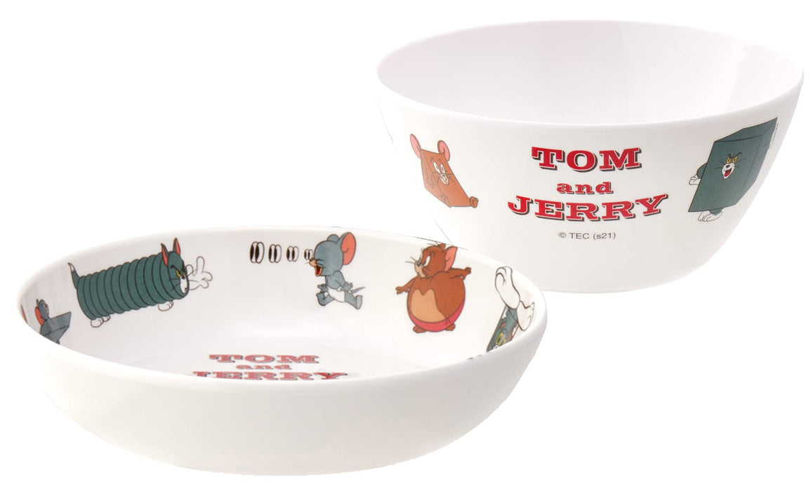 Skater Tom & Jerry 13cm Small Plate Kid-Friendly Melamine Dishware- Japan Figure Store - #1 Bring To You The Best Japanese Goods