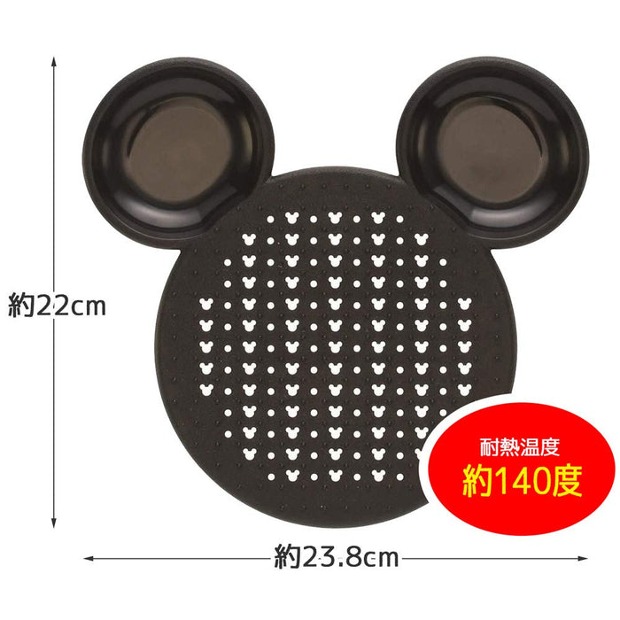 Skater Disney Mickey Mouse Microwave Fluffy Mochi Tray Made in Japan- Japan Figure Store - #1 Bring To You The Best Japanese Goods