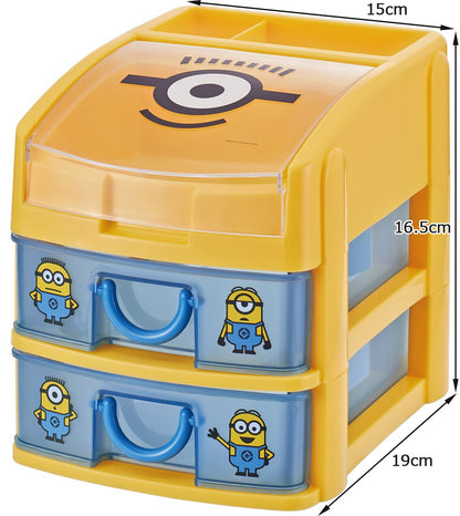 Skater Mini Chest 2-Drawer Accessory Storage Despicable Me Minions - Che3N- Japan Figure Store - #1 Bring To You The Best Japanese Goods