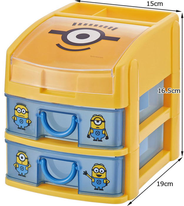 Skater Mini Chest 2-Drawer Accessory Storage Despicable Me Minions - Che3N- Japan Figure Store - #1 Bring To You The Best Japanese Goods
