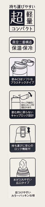 Skater Sumikko Gurashi 490ml Insulated Stainless Steel Water Mug Bottle- Japan Figure Store - #1 Bring To You The Best Japanese Goods