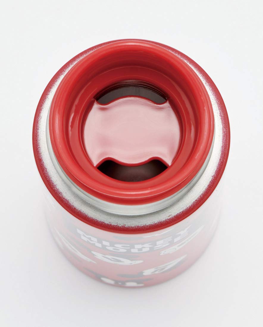 Skater Disney Mickey Faces 120ml Mini Stainless Steel Water Bottle- Japan Figure Store - #1 Bring To You The Best Japanese Goods