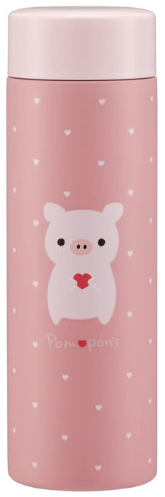 Skater Ultra Lightweight 350ml Stainless Steel Water Bottle – Pompon's Pig Design- Japan Figure Store - #1 Bring To You The Best Japanese Goods