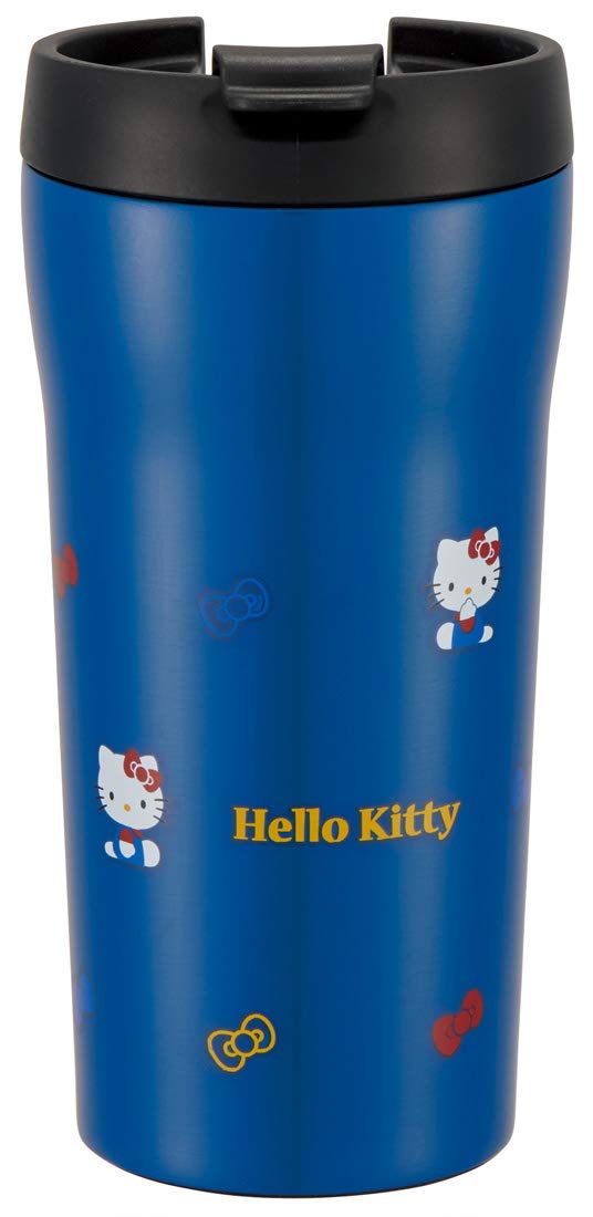 Skater 360ml Kitty Dot Sketch Sanrio Coffee Mug Water Bottle SMV4- Japan Figure Store - #1 Bring To You The Best Japanese Goods