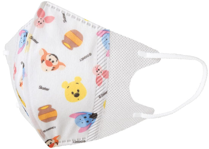 Skater 3-Ply Non-Woven 3D Masks for Children Pack of 10 Disney Winnie The Pooh- Japan Figure Store - #1 Bring To You The Best Japanese Goods