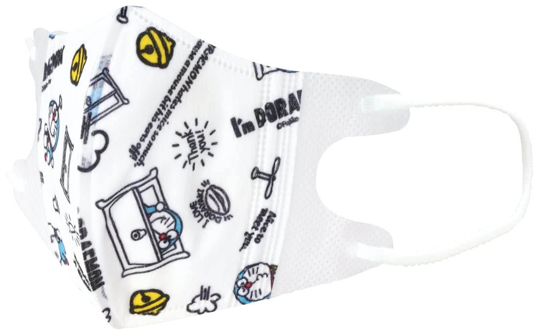 Skater 3D Masks for Kids 2-3 Years 3-Ply Non-Woven Doraemon Designed 7 Piece Pack Mskb1N-A- Japan Figure Store - #1 Bring To You The Best Japanese Goods