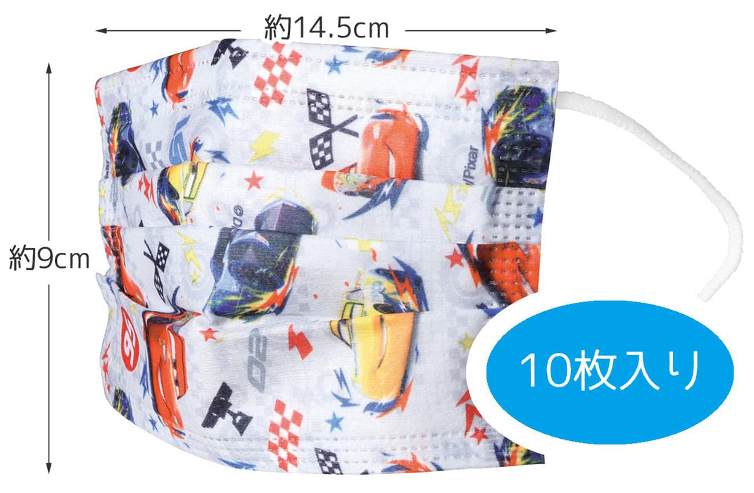 Skater Disney Cars Children's Three-Ply Non-Woven Mask Pack of 10- Japan Figure Store - #1 Bring To You The Best Japanese Goods