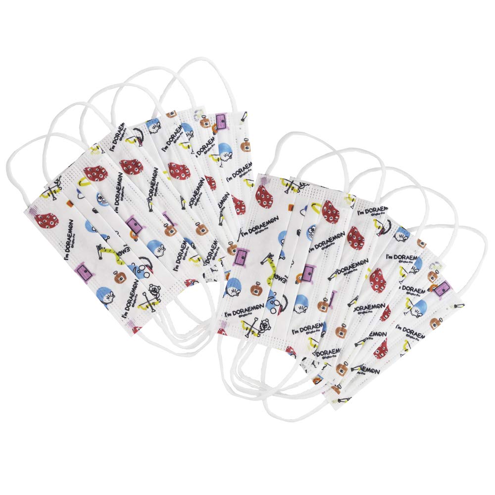 Skater Doraemon Masks for Children Three-Ply Non-Woven Pack of 10- Japan Figure Store - #1 Bring To You The Best Japanese Goods