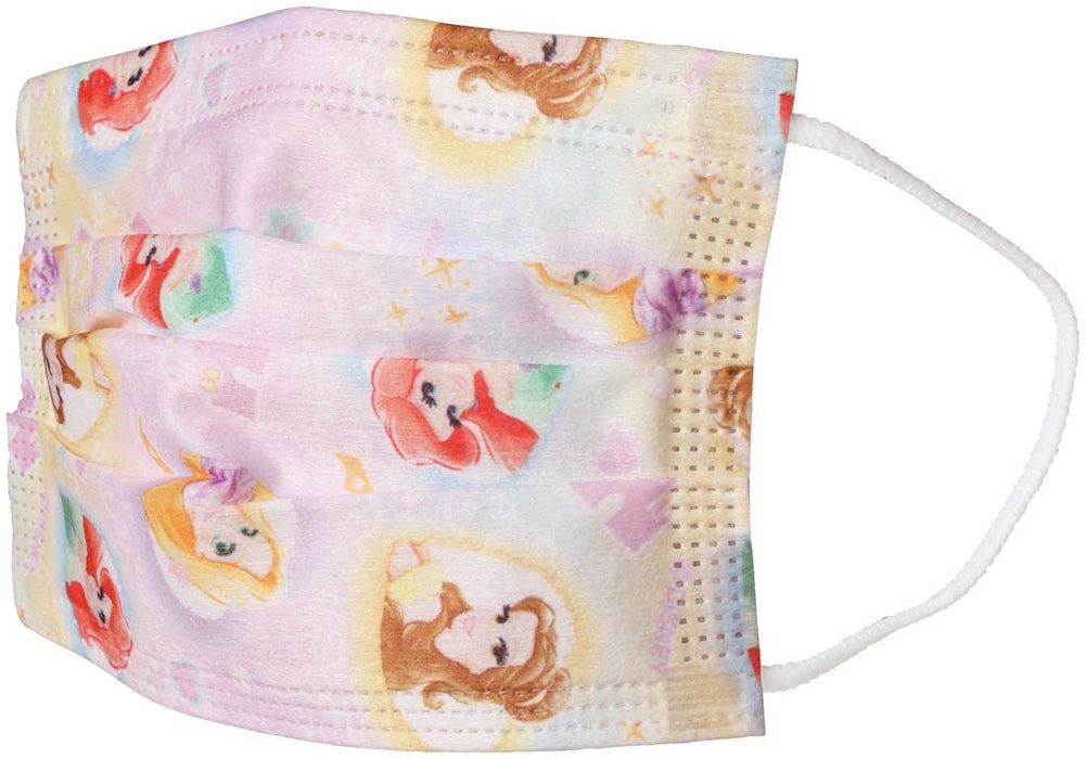 Skater Disney Princess Masks for Kids 25 count Three-Layer Non-Woven - Mskp25-A- Japan Figure Store - #1 Bring To You The Best Japanese Goods