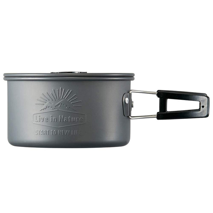Skater 16cm Outdoor Aluminum Pot with Folding Handle - Livenature AN17- Japan Figure Store - #1 Bring To You The Best Japanese Goods