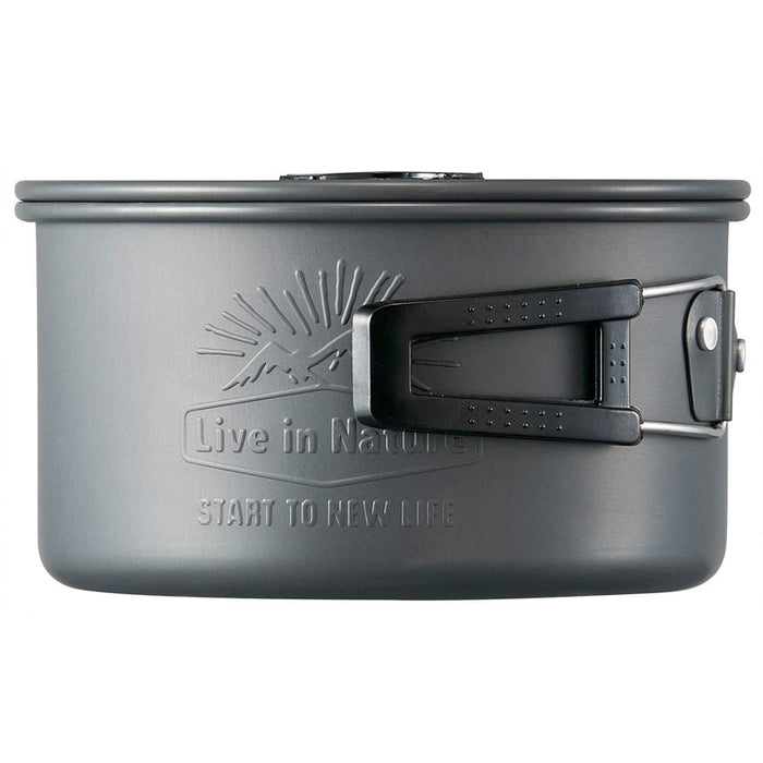 Skater 16cm Outdoor Aluminum Pot with Folding Handle - Livenature AN17- Japan Figure Store - #1 Bring To You The Best Japanese Goods