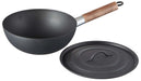 Skater 23cm Outdoor Wok with Detachable Handle Lid Storage Bag for Camping Ircn1-A- Japan Figure Store - #1 Bring To You The Best Japanese Goods