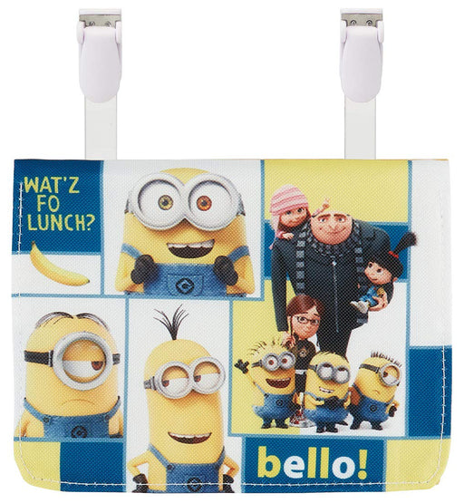 Skater Minions Bob and Friends Pocket Pouch with Tissue Holder 11x14x3cm ODKP1- Japan Figure Store - #1 Bring To You The Best Japanese Goods