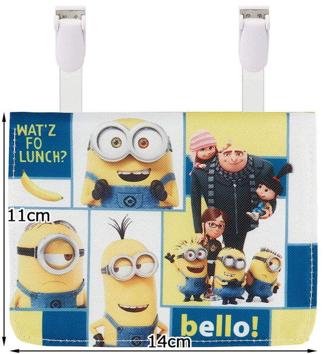 Skater Minions Bob and Friends Pocket Pouch with Tissue Holder 11x14x3cm ODKP1- Japan Figure Store - #1 Bring To You The Best Japanese Goods