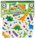Skater Dinosaurus Kids Pocket Pouch 11x14x3cm - Compact Outing Accessory Odkp1- Japan Figure Store - #1 Bring To You The Best Japanese Goods
