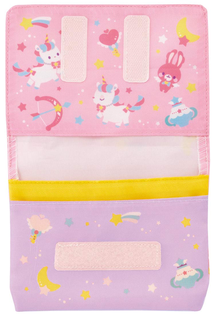 Skater Unicorn Pocket Pouch 11cm x 14cm x 3cm Outing Pochette ODKP1-A- Japan Figure Store - #1 Bring To You The Best Japanese Goods