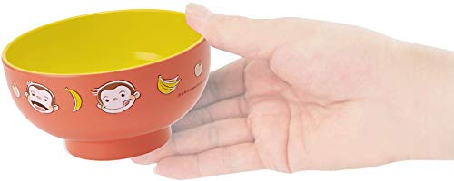 Skater Curious George Painted Soup Bowl N6 - Skater Brand Dinnerware- Japan Figure Store - #1 Bring To You The Best Japanese Goods