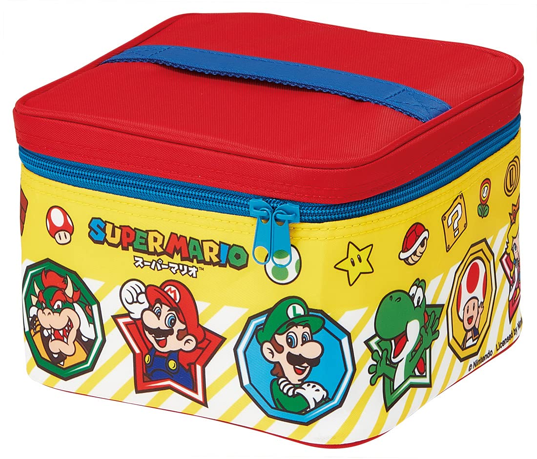 Skater Super Mario 21 Picnic Lunch Box with Cooler Bag Ice Pack 2240ml - Made in Japan- Japan Figure Store - #1 Bring To You The Best Japanese Goods
