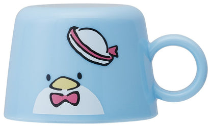 Skater Tuxedo Sam Sanrio 9.6x5.3cm Plastic Bottle Cap Cup - CPB1 Model- Japan Figure Store - #1 Bring To You The Best Japanese Goods