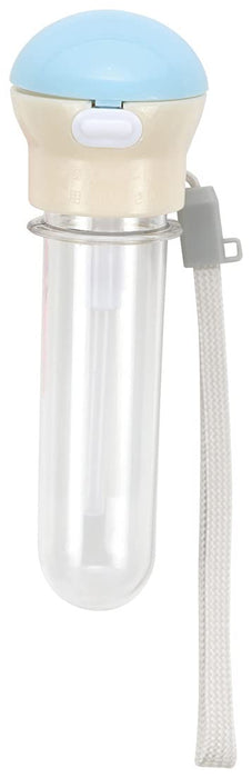 Skater Blue and White Straw Cap Plastic Bottle 350ml - 500ml with Carrying Case Pshc5S-A- Japan Figure Store - #1 Bring To You The Best Japanese Goods