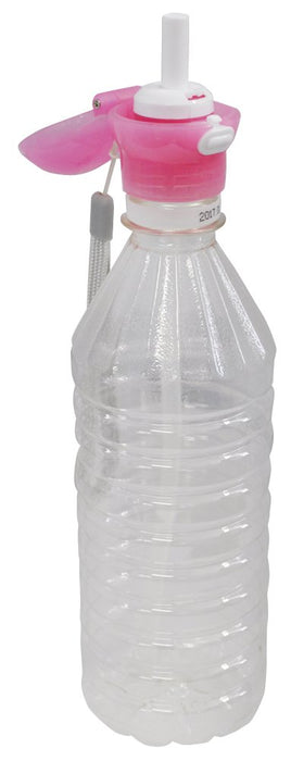 Skater Pink Plastic Bottle with Straw Cap and Case 350ml/500ml - Pshc5- Japan Figure Store - #1 Bring To You The Best Japanese Goods