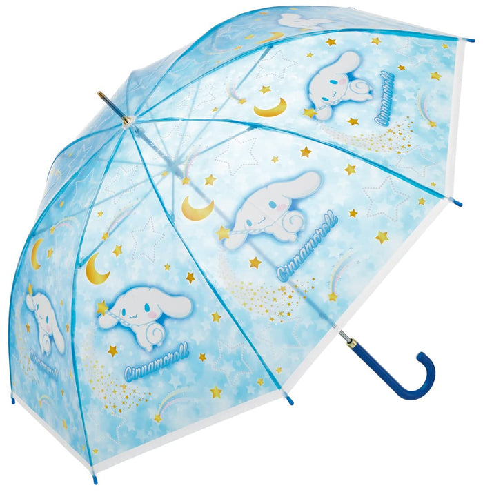 Skater Premium Vinyl 60cm Adult Long Umbrella with Cinnamoroll Starry Sky Design- Japan Figure Store - #1 Bring To You The Best Japanese Goods