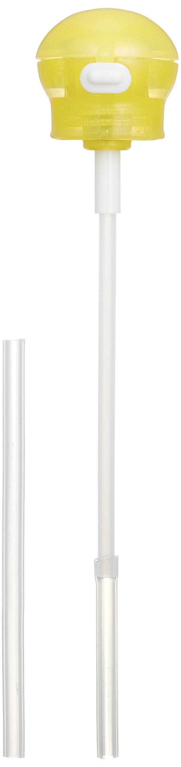 Skater 500Ml Lemon Yellow Plastic Bottle with Push Straw Cap- Japan Figure Store - #1 Bring To You The Best Japanese Goods