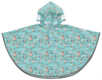 Skater Cinnamoroll Rain Poncho for Girls - Kids Raincoat Suitable for 80-100cm Height- Japan Figure Store - #1 Bring To You The Best Japanese Goods