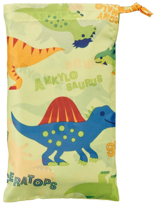 Skater Dinosaur Picture Rain Poncho for Kids Suitable for 80-100cm Height- Japan Figure Store - #1 Bring To You The Best Japanese Goods