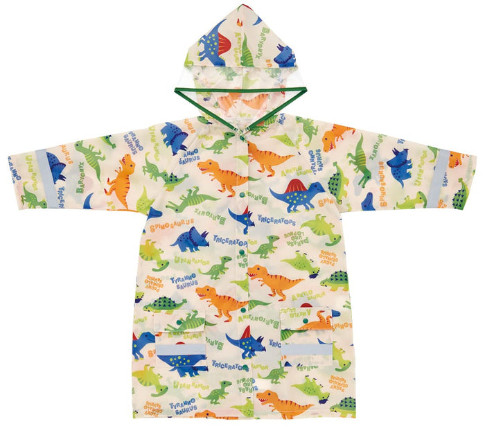 Skater Dinosaur Kids Raincoat Suitable for 110-125cm Height Model Raco1N-A- Japan Figure Store - #1 Bring To You The Best Japanese Goods